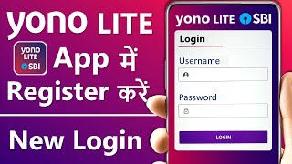 Yono lite sbi registration  How to register yono sbi lite app  Yono sbi lite login kaise kare [upl. by Fabria]