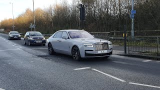 carspotting in alderley edge December Part 2  4 audi r8s Ferrari roma aventador sv and more [upl. by Aneleiram435]