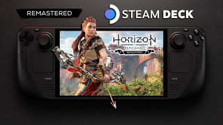 Horizon Zero Dawn Remastered On The Steam Deck Worth The Upgrade [upl. by Aelc]