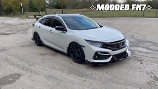 10th Gen Civic Hatchback Mods  FK7 Sport CVT [upl. by Saravat]