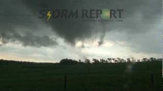 June 17th 2010 Incredible Wedge Tornadoes near Wadena Minnesota [upl. by Constancy]