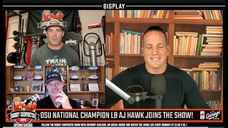 The Bobby Carpenter Show Is 𝗟𝗜𝗩𝗘 AJ Hawk Returns amp CFB Analyst Rocky Boiman Joins The Show [upl. by Mello]