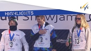 Highlights Chris Corning amazes in Slopestyle at Spindleruv  FIS Snowboard [upl. by Anahsek]