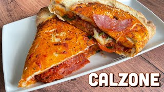 CALZONE  PERFECT HOMEMADE CALZONE  CLASSIC CALZONE  BEESKITCHEN [upl. by Akeem]