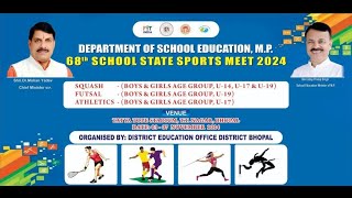 68th SCHOOL STATE SCHOOL SPORTS TOURNAMENT 2024 DAY4 [upl. by Narag194]