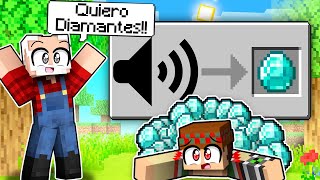 ¡MINECRAFT pero TODO LO QUE DIGO lo CONSIGO 😍💎 MINECRAFT con SILVIOGAMER [upl. by Teerell]