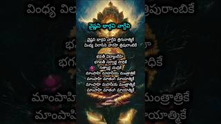 వైష్ణవి భార్గవి వాగ్దేవి 🙏laxmi whatsappstatus dailydevotional bhakti shortviral shorts [upl. by Thurstan]