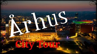 Aarhus Århus Jutland Jylland Denmark City Tour walking and cycling GoPro [upl. by Surdna201]