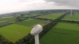 Nieuwe windmolen windpark Neer [upl. by Nuyh]