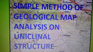 Geological Profile on Uniclinal Structure [upl. by Adnerad492]