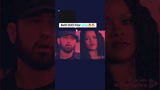 eminem and Rihanna hiphop eminemsongs music eminemlyrics rihanna love fyp fypyoutube viral [upl. by Rosenzweig]