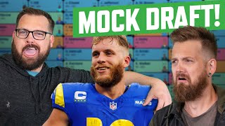 HeadtoHead Mock Draft  Fantasy Football 2024  Ep 1605 [upl. by Ojyram785]