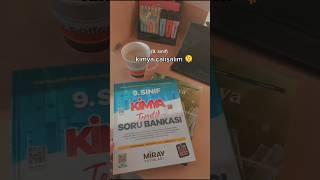 Kimya çalışalım 🩵 keşfet fypシ゚ study dailyvlog studymotivation keşfetbeniöneçıkar keşfetteyiz [upl. by Wichman120]