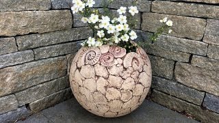 Keramik PflanzkugelCeramic planter ball [upl. by Aitsirhc408]