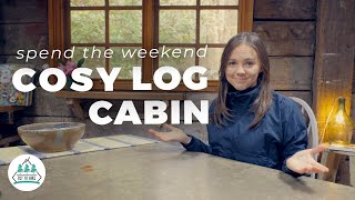 Spend the Weekend With Me in an Old Log Cabin  Healesville Victoria [upl. by Inavihs279]