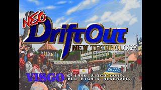 Neo Geo CD Longplay 008 Neo Drift Out New Technology [upl. by Ulphia151]