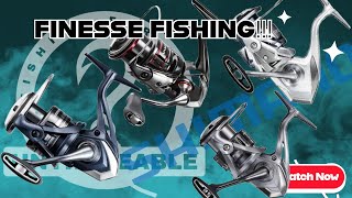 Finesse SHIMANO Reels  Vanford vs Stradic vs Nasci vs Miravel [upl. by Tait]