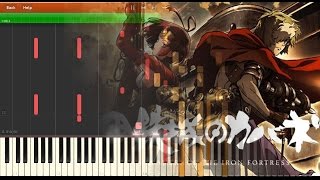 Koutetsujou no Kabaneri ED quotnineliequot Navarone Boo Piano Sheets  Midi [upl. by Atram]