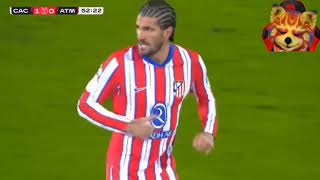 Atletico Madrid vs Cacereno  Highlight dan Goal [upl. by Nacim]