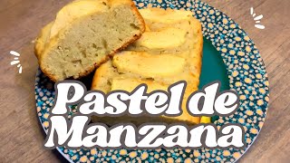 PASTEL DE MANZANA  POCOS PASOS RICO Y ECONOMICO [upl. by Nodnerb]