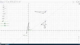 Slidercrank linkage velocities and accelerations diagrams computation in GeoGebra [upl. by Anolla162]