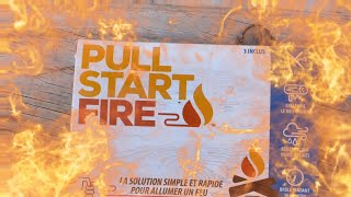 QUICK AND EASY PULL START FIRESTARTER  🔥 Lazy Man’s CampFire 🔥 [upl. by Menon263]