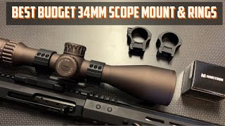 Best Budget 34mm Scope Mount amp Rings [upl. by Dorian]