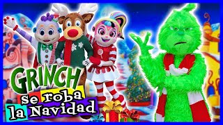 EL GRINCH SE ROBA LA NAVIDAD  SHOW PIEDRA PAPEL O TIJERA  CONOCIMOS AL GRINCH  EL GRINCH [upl. by Ahsimaj]