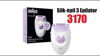 Braun Silk Epil 3 Legs amp Arms Epilator  3170 price in Pakistan 2025  how to use [upl. by Quince808]