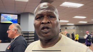 JAMES TONEY quotFRANK DRAINEDSHORT FIGHTquot SAYS GERVONTA DAVIS KO COMES EARLIER AFTER WEIGH IN [upl. by Aholah]