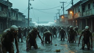 A deadly tsunami brings a horde of zombies to a coastal town [upl. by Aicemaj]