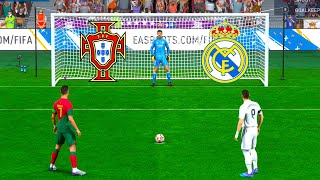 FIFA 23  PORTUGAL VS REAL MADRID I PENALTY SHOOTOUT I FINAL FIFA WORLD CUP QATAR 2022 I [upl. by Rowney]