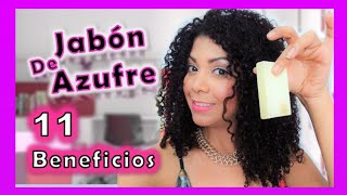 JABON DE AZUFRE 11 Beneficios ✔️ Como QUITAR el ACNE y la GRASA de la CARA 🔴 YOLIANA GAMBOA [upl. by Oivalf]