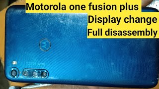 Motorola one fusion display change [upl. by Ocinemod]