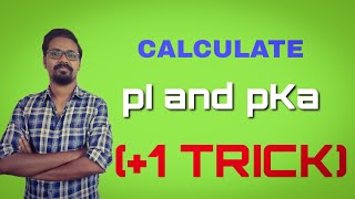 Amino Acids Calculating ISOELECTRIC POINT pI  1 TRICK [upl. by Revlys649]