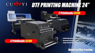 CUYI DTF PRINTER 2 and 4 HEADS EPSON i3200 [upl. by Atworth]