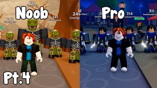 Noob To Pro In Anime Fighters Simulator Roblox Pt4 [upl. by Achorn]