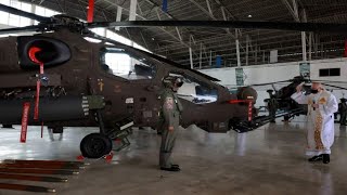 Good News  The Philippine Air Force PAF inducts 2 T129 ATAK attack helicopters [upl. by Trawets]