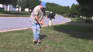 Hand Aerating Your Lawn [upl. by Llezniuq783]