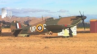 Hawker Hurricane fighter built for the Battle of Britain movie [upl. by Orelu170]