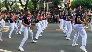 SALAMIN SALAMIN  Mariners Marching Band  StoDomingo Town Fiesta [upl. by Pantia]