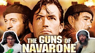 Gen Z and Gen X React to The Guns of Navarone 1961 First Time Watching [upl. by Hnacogn772]