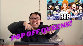 LADIES OF ANIME CYPHER REACTION [upl. by Litton]