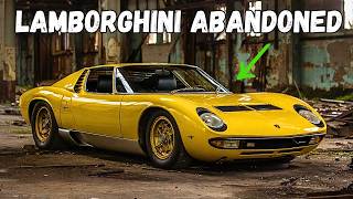 Lamborghini Miura  A Classic From The 60s And 70s Found in Forgotten Sheds And Garages [upl. by Ahsielat]