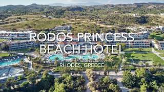 Rodos Princess Beach Hotel Rhodes Greece [upl. by Arianie833]