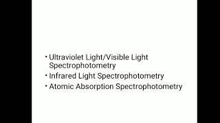 Types of spectrophotometry [upl. by Edna]