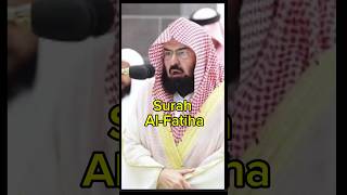 Sheikh Abdul Rahman AlSudaisSurah Fatiha🇵🇸viral shorts trending allah islam quranytshorts [upl. by Sillig143]