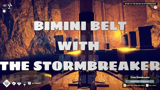 Fountain of Youth Bimini Belt with the Stormbreaker [upl. by Yenettirb]