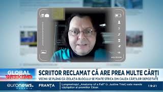 Cazul scriitorului din Deva reclamat că are prea multe cărți a ajuns și în presa internațională [upl. by Atrice798]