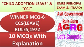 WINNER MCQ6CCSLEAVE RULES1972 [upl. by Selma]